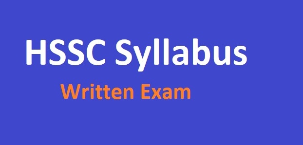 HSSC Syllabus